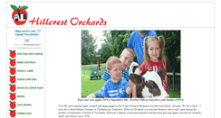Desktop Screenshot of hillcrestorchards.net